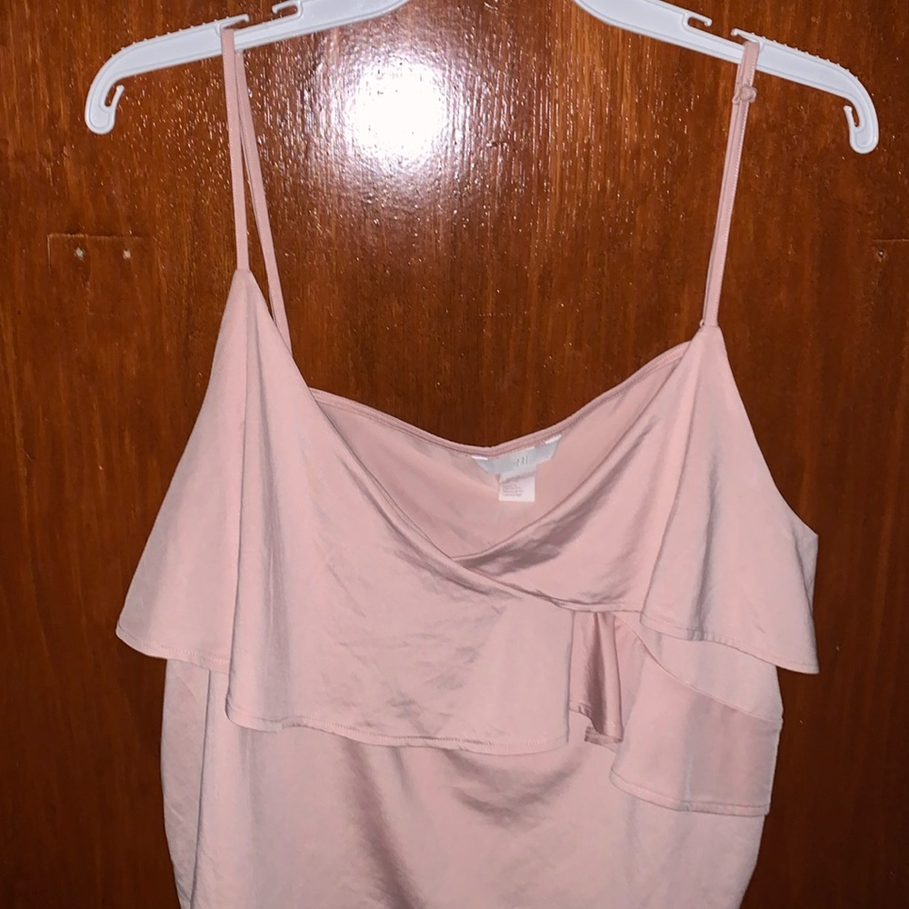 H&M Spaghetti Strap Blouse Size XL
